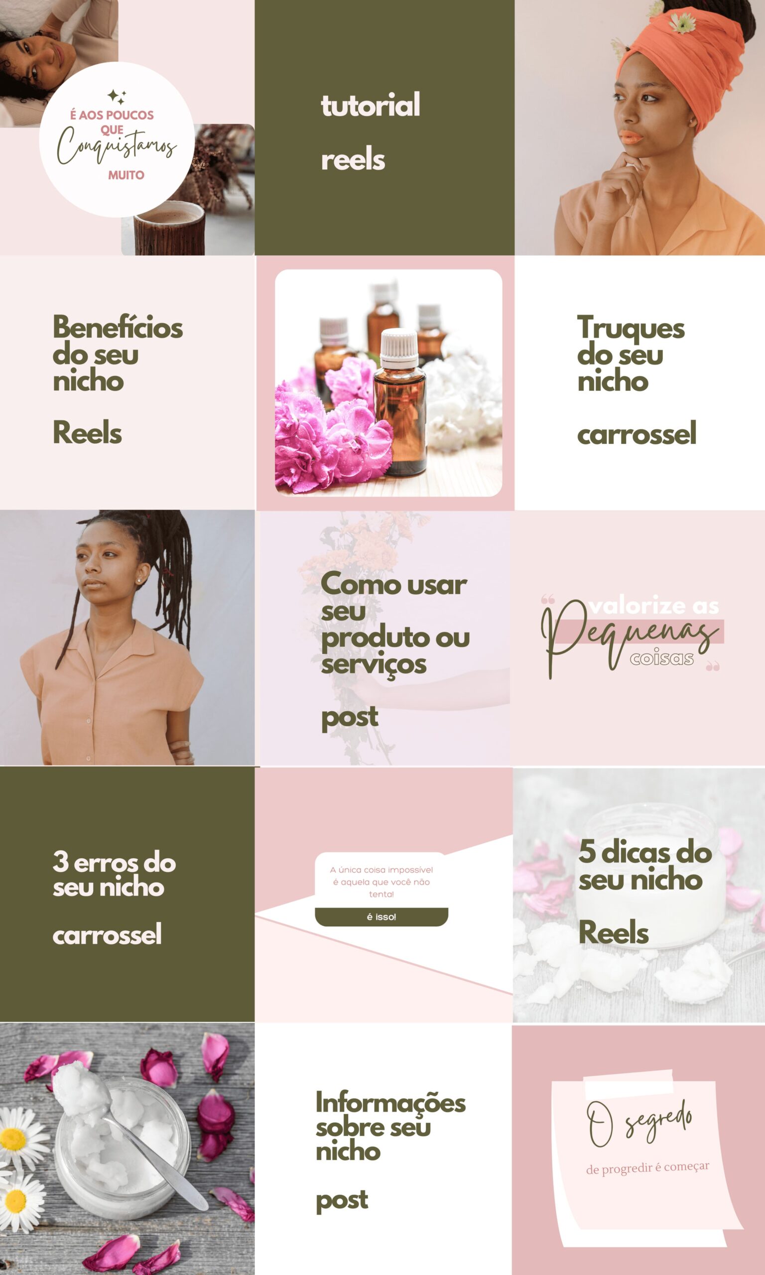 Como Fazer Um Feed Organizado No Canva Organizador Gratuito Para Voc